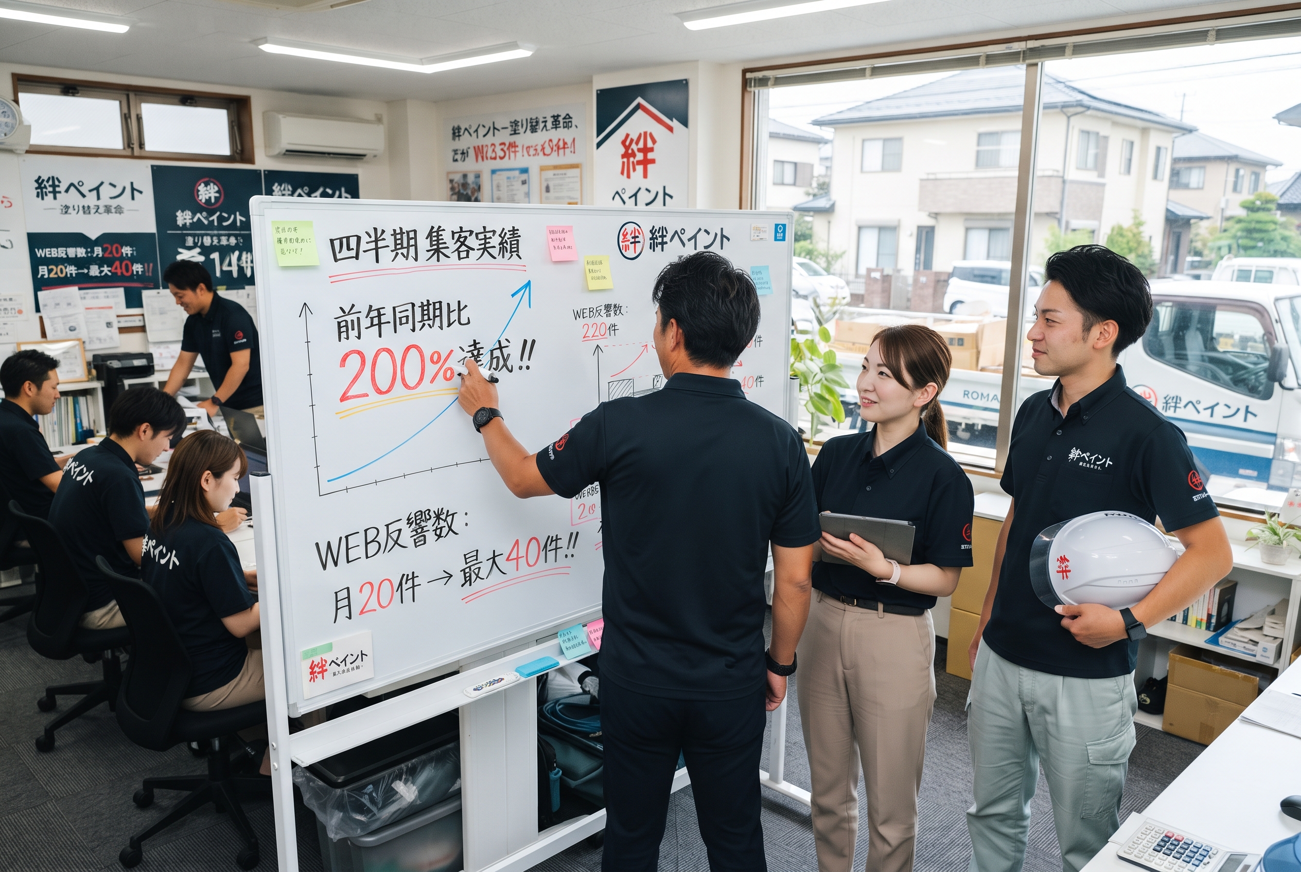 WEBもチラシもCPA悪化。それでも集客昨対200％へ｜ナフサショックも商機に変えた塗装会社