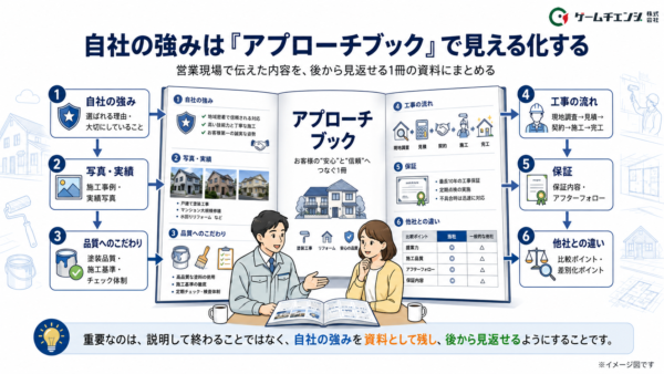アプローチブックイメージ図