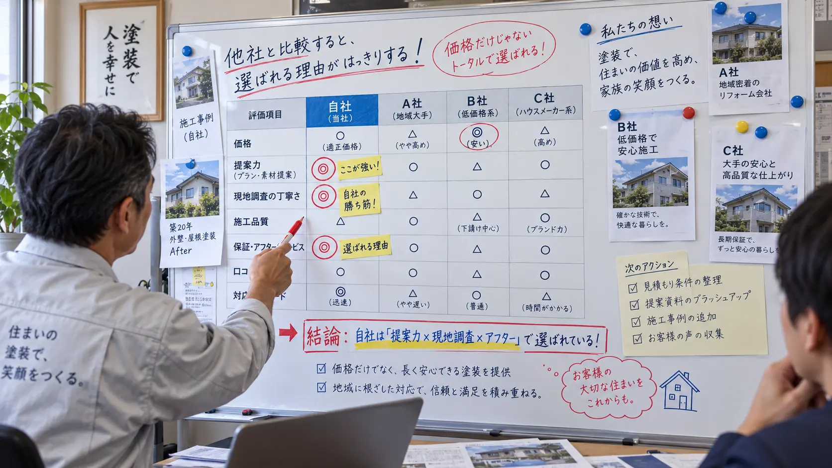 競合比較イメージ