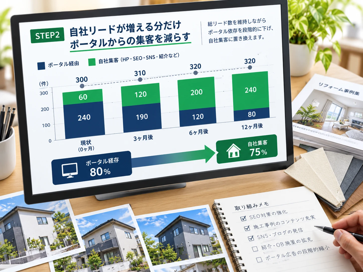 ポータル依存の削減